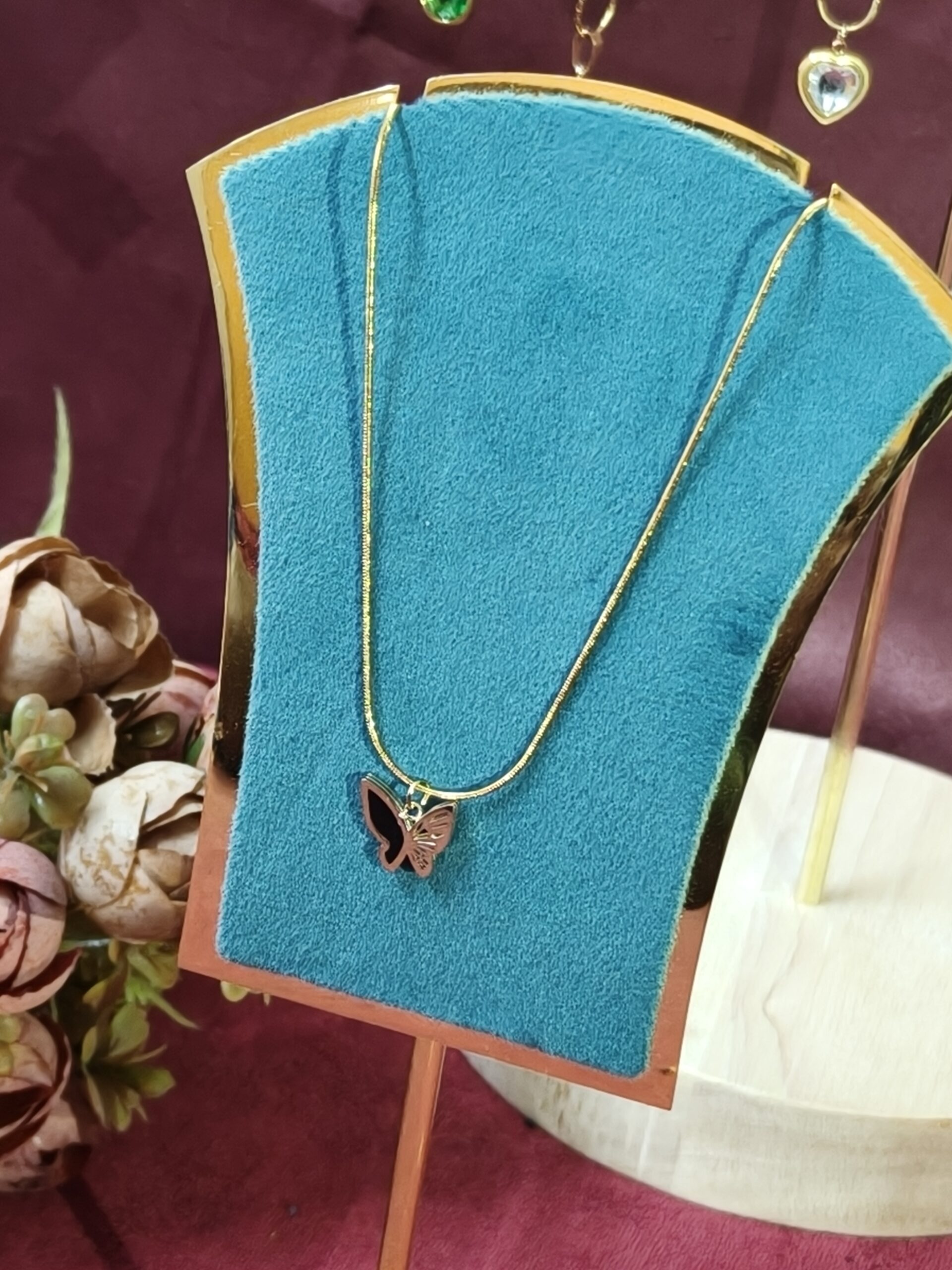 Golden Aura Butterfly Chain-159 - Image 3