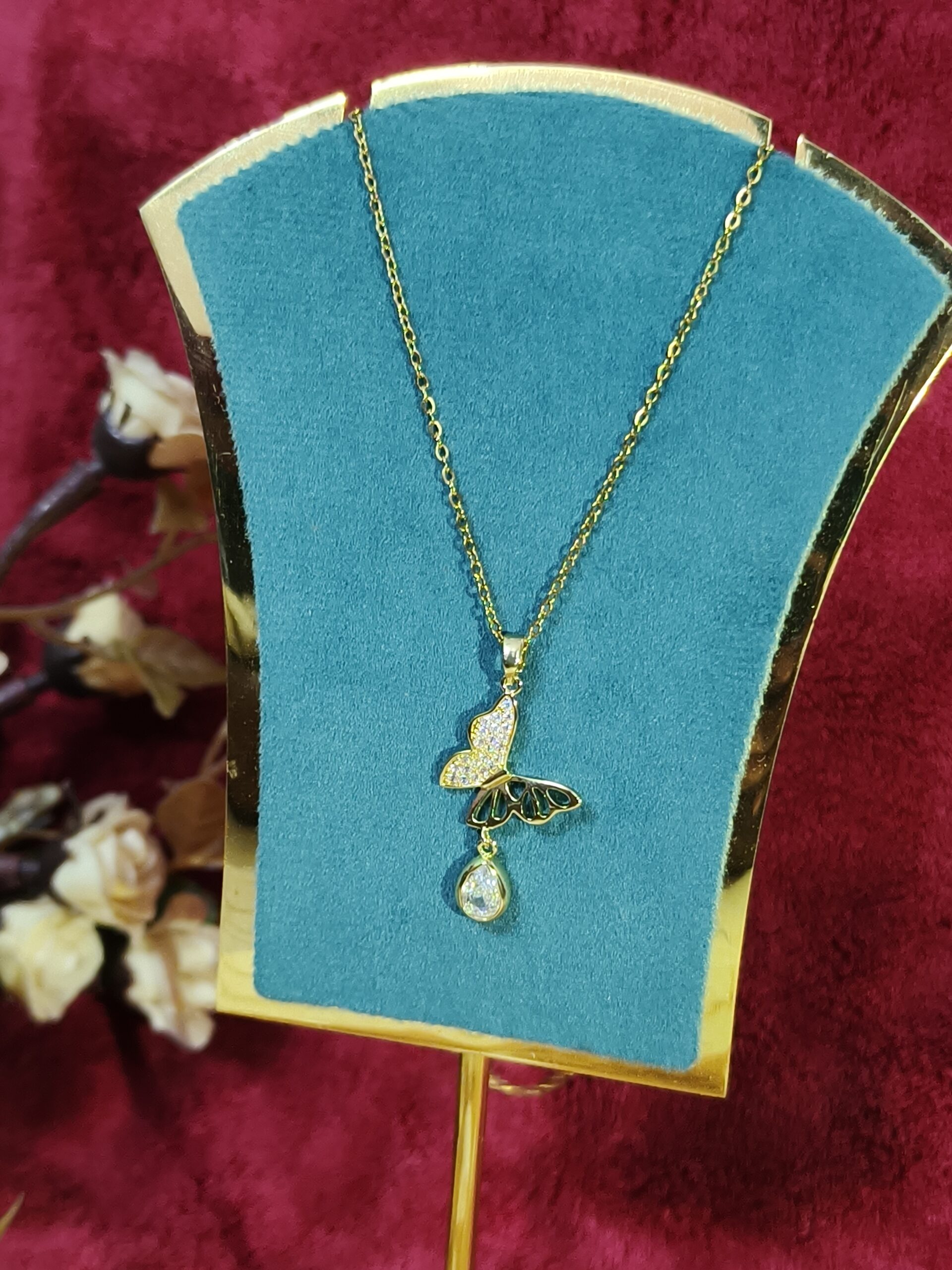 Enchanted Butterfly Drop Pendant 199 - Image 2