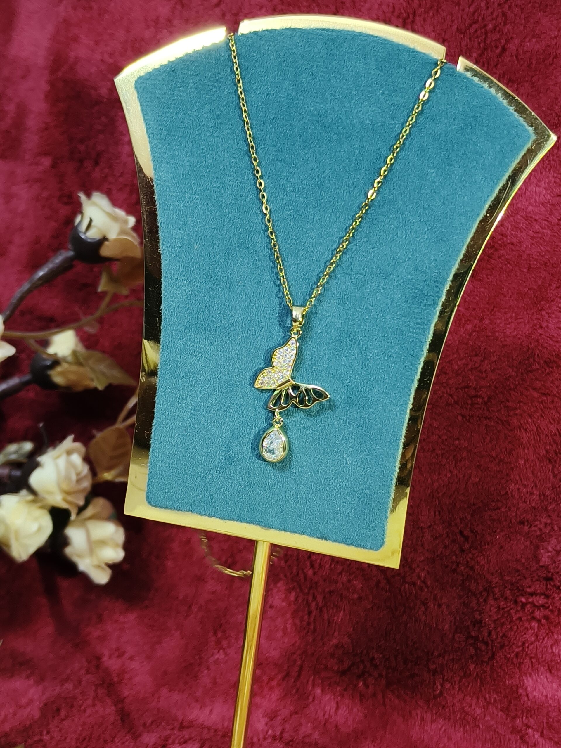 Enchanted Butterfly Drop Pendant 199 - Image 3