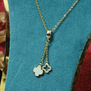 Golden Clover Cascade Pendant 199
