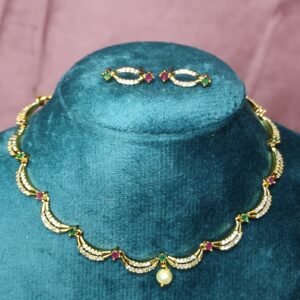 Royal Festive Gold Necklace 499