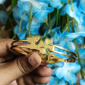 Golden Butterfly Clover Kada 249