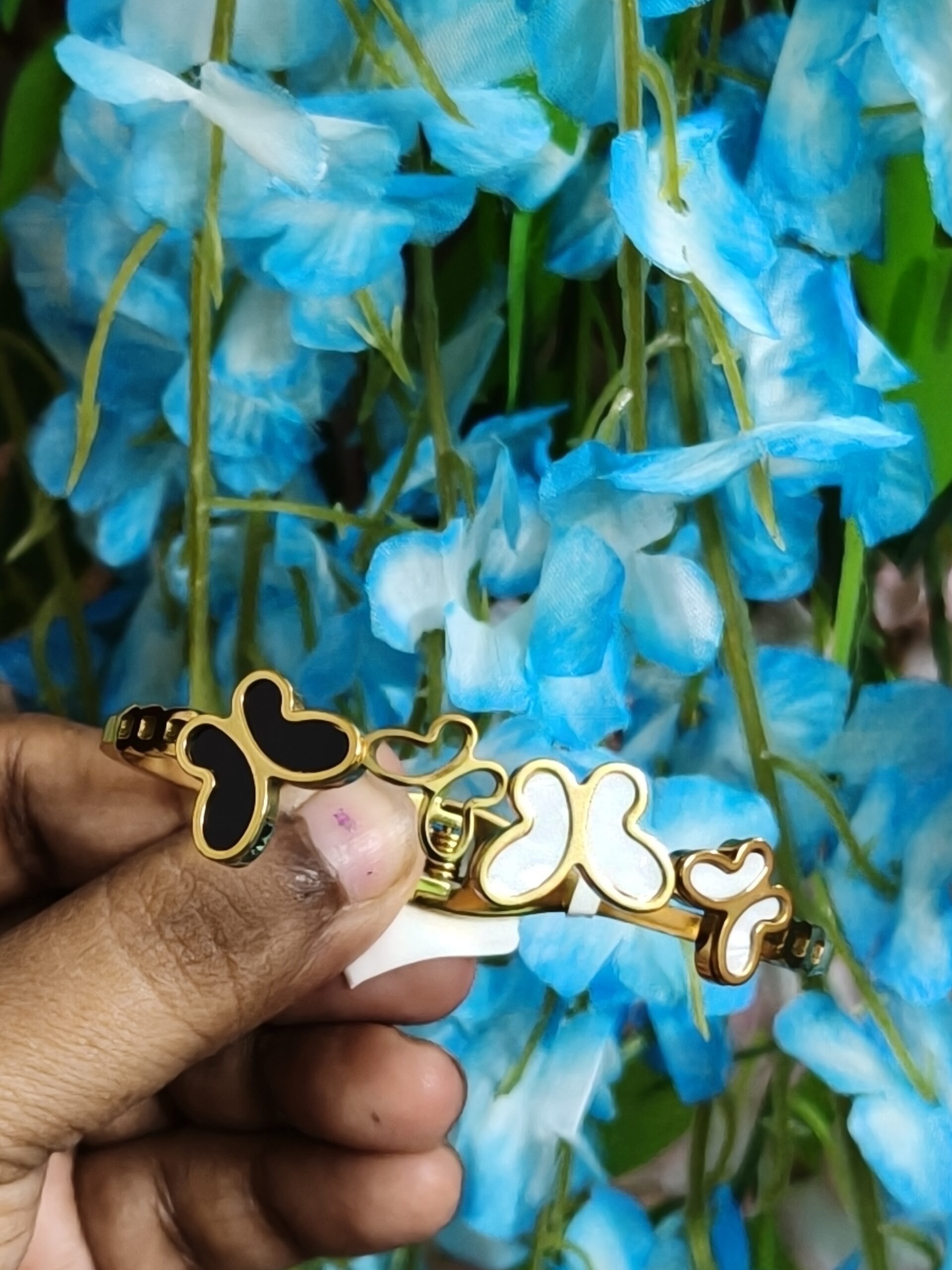 Whimsical Butterfly Golden Kada 249 - Image 2