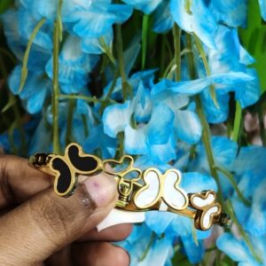 Whimsical Butterfly Golden Kada 249