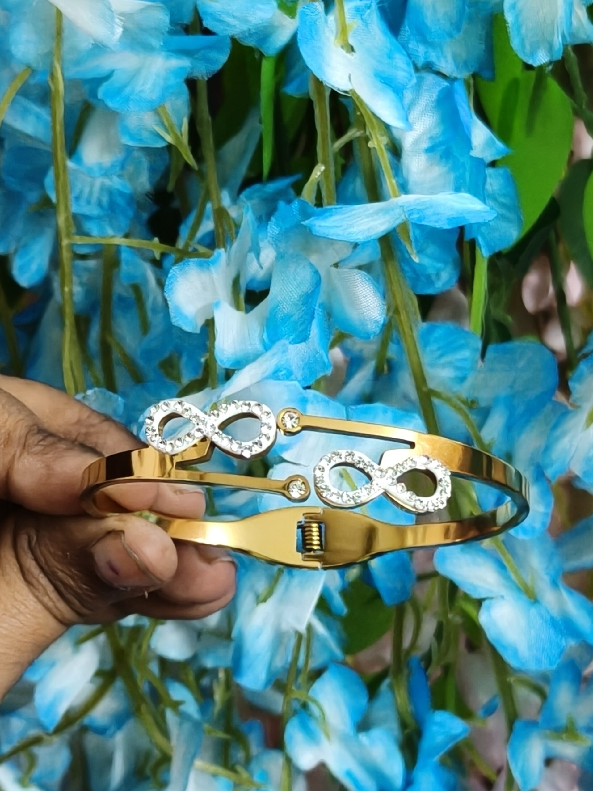 Infinity Elegant Golden Kada 249 - Image 2