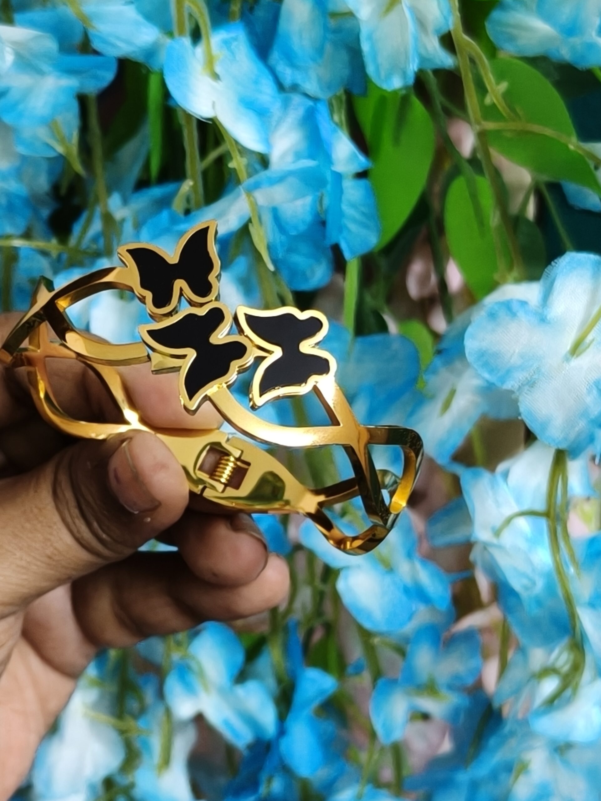 Trio Butterfly Golden Kada 249