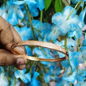 Radiant Paved Rose Gold Kad 249