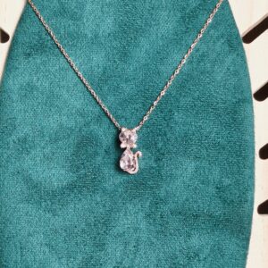 Whimsical Crystal Cat Chain 199